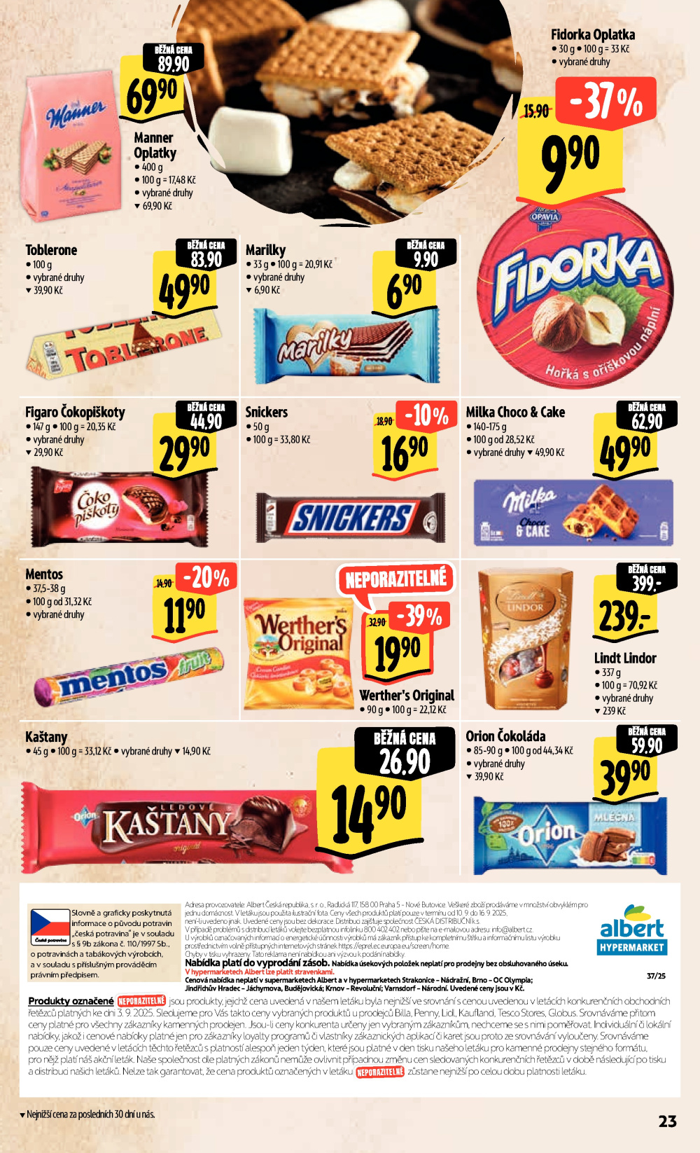 Leták Albert Hypermarket leták - strana 32