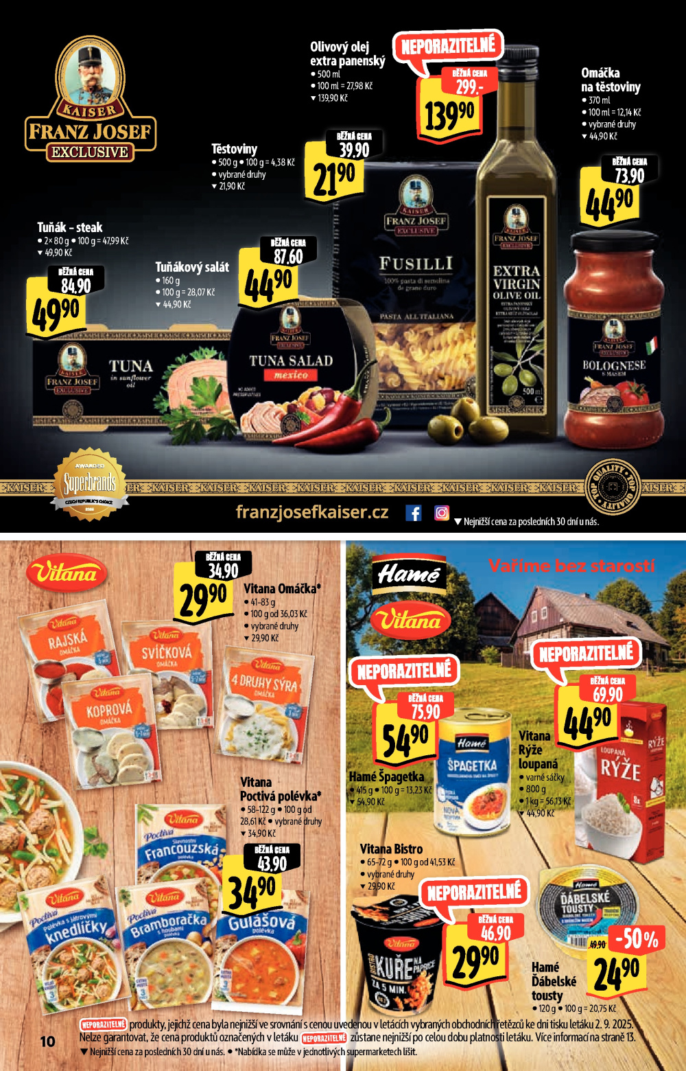 Leták Albert Supermarket - Akční katalog - strana 10