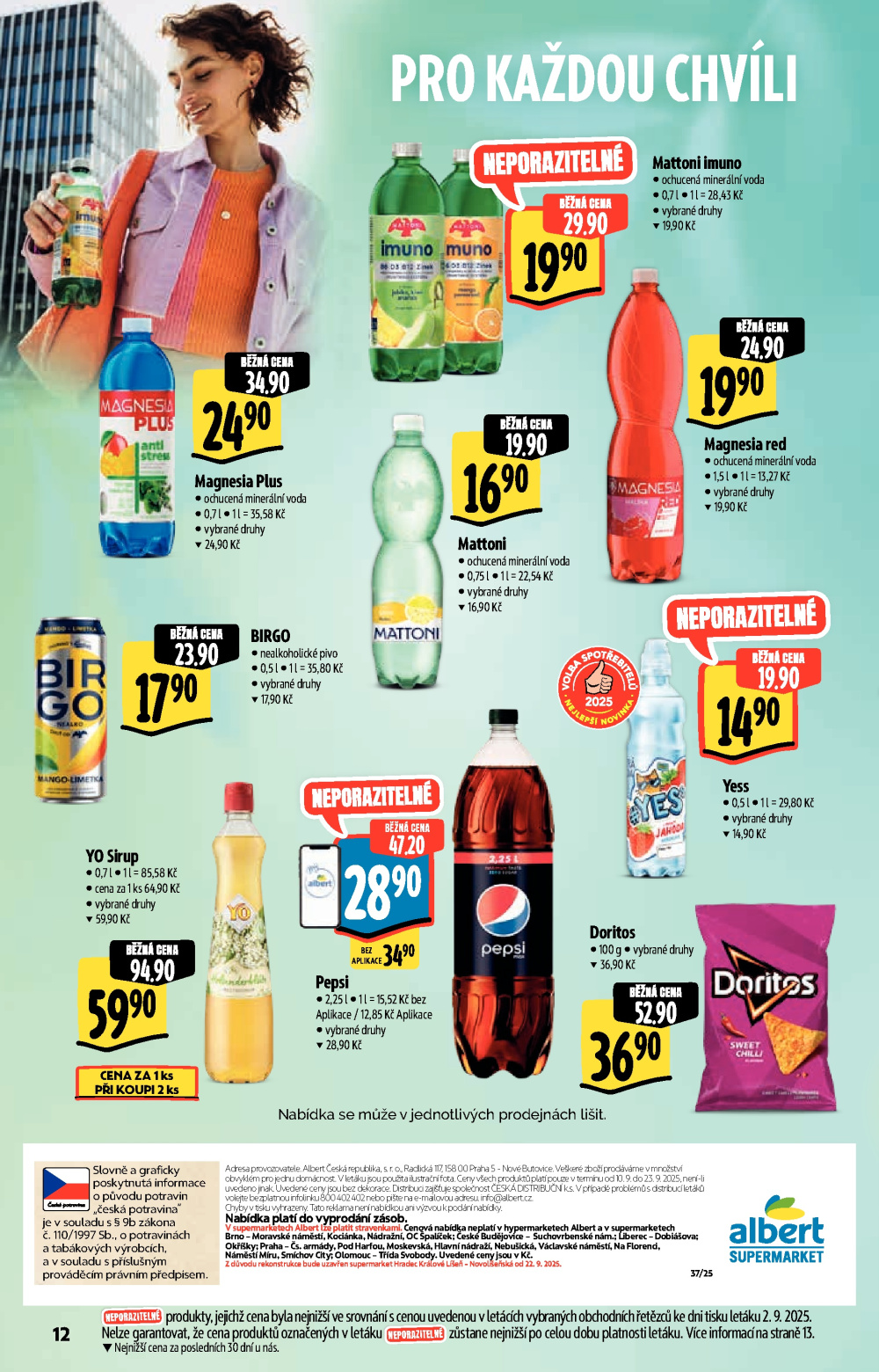Leták Albert Supermarket - Akční katalog - strana 12
