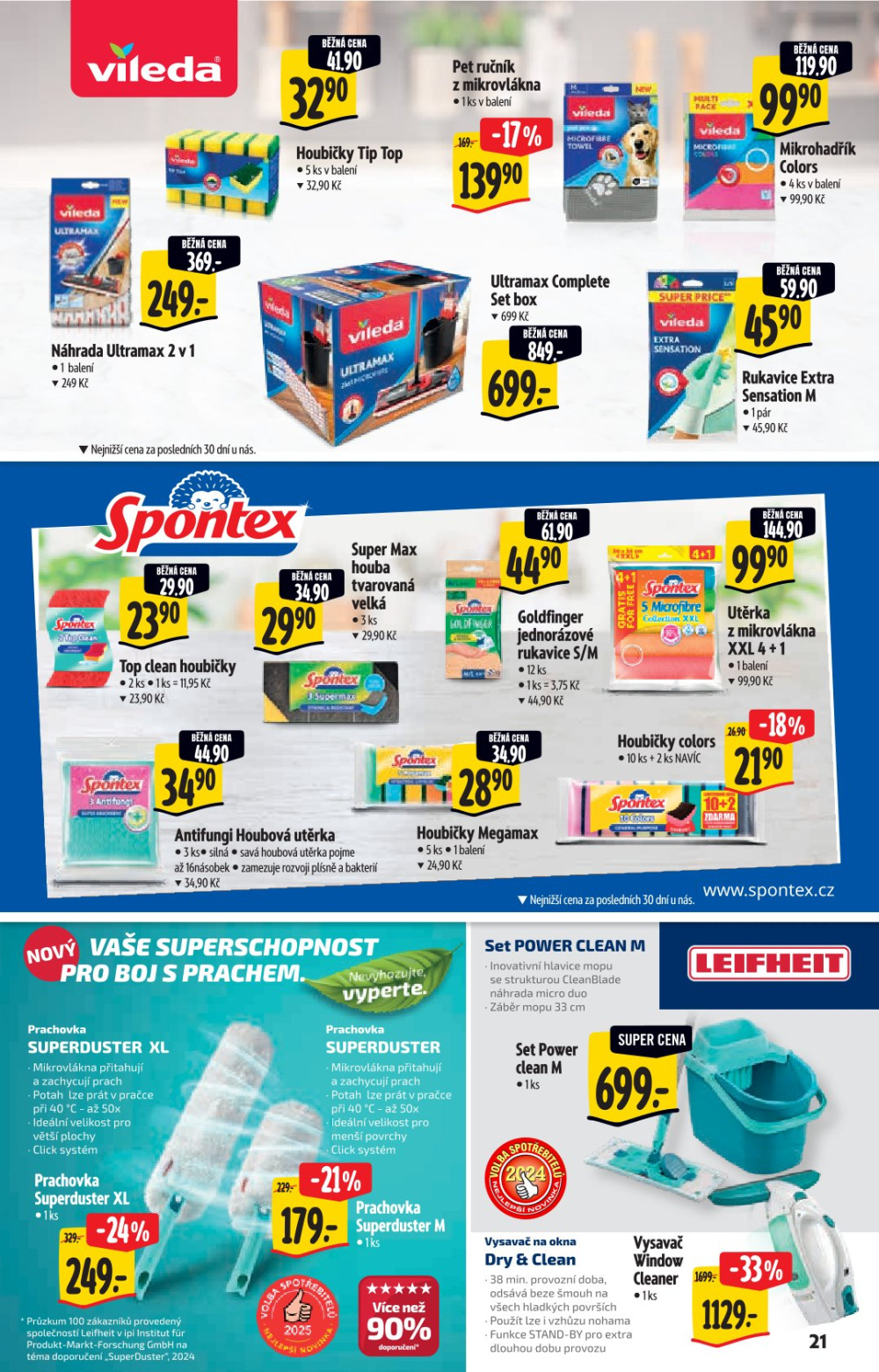 Leták Albert Supermarket - Akční katalog - strana 21