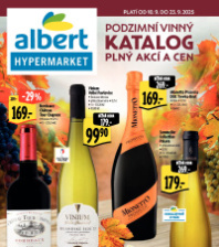 Akční leták Albert Hypermarket - Podzimní vinný katalog