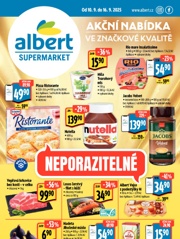 Albert Supermarket leták