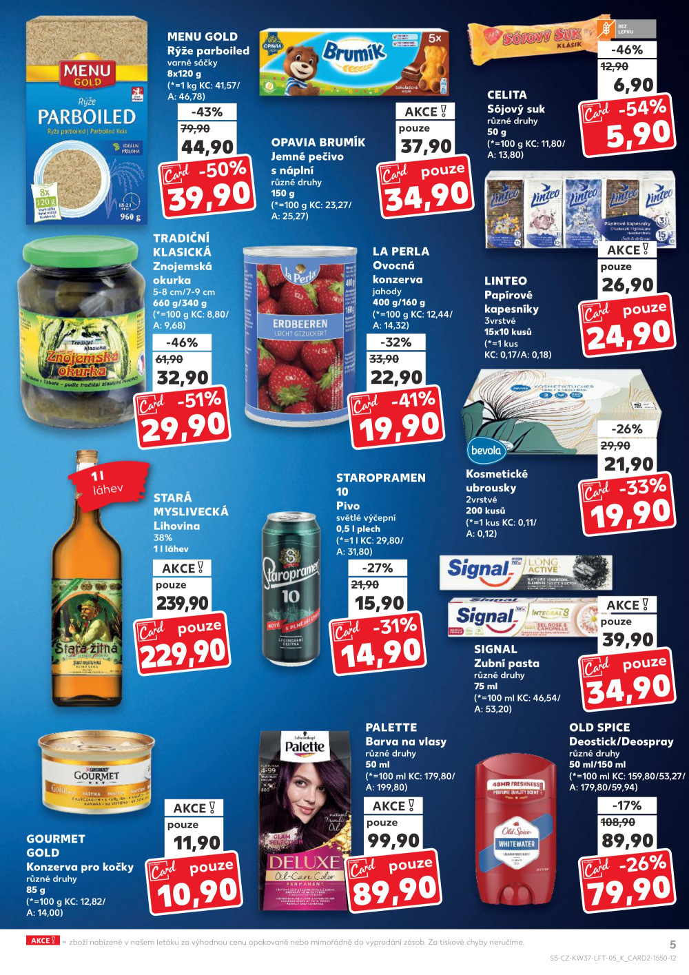 Leták Kaufland leták Přerov - Želatovská - strana 5