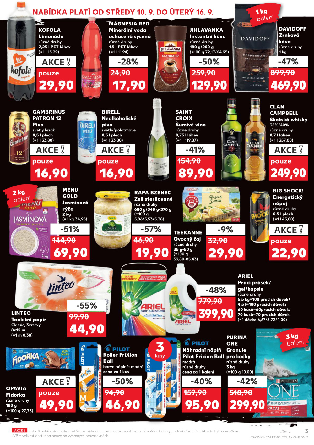 Leták Kaufland leták Klatovy - strana 3