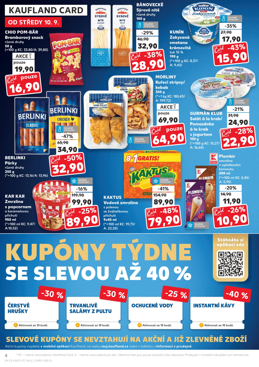 Leták Kaufland leták Klatovy - strana 4