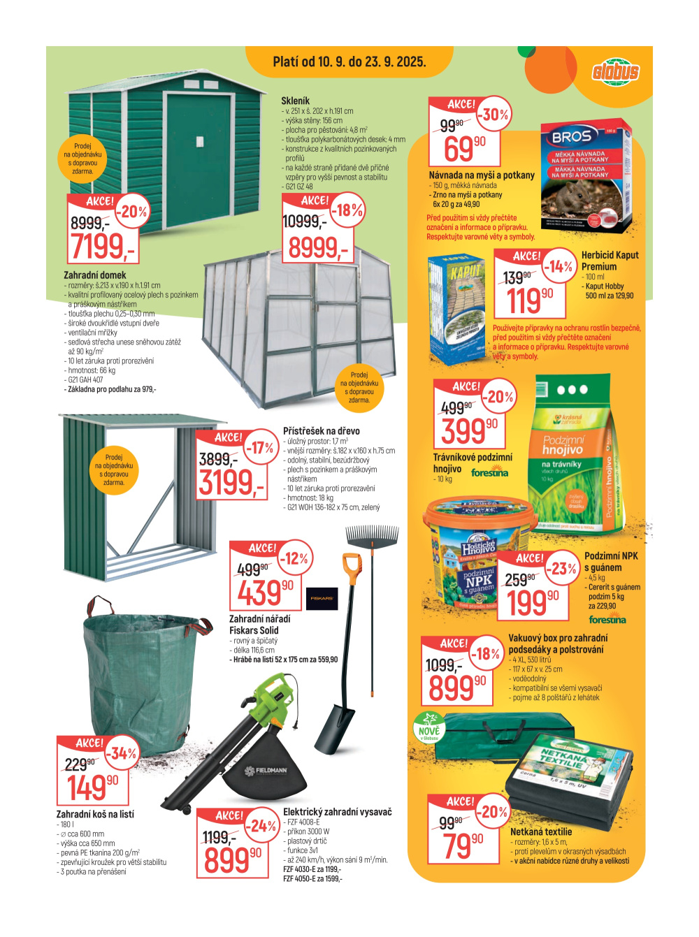 Leták Globus leták Praha - Zličín - strana 13