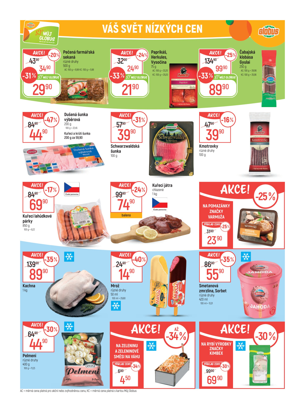 Leták Globus leták Praha - Zličín - strana 16