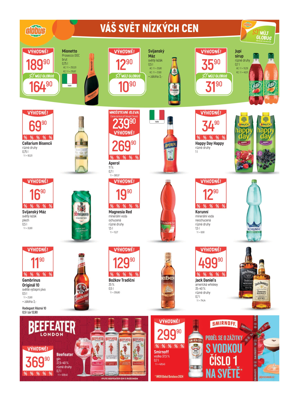 Leták Globus leták Praha - Zličín - strana 21