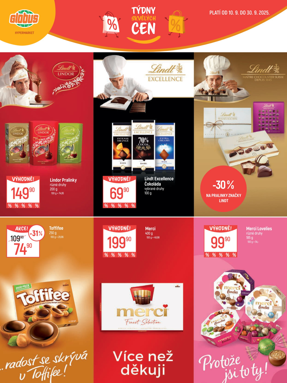 Leták Globus leták Olomouc - Týdny skvělých cen - strana 11
