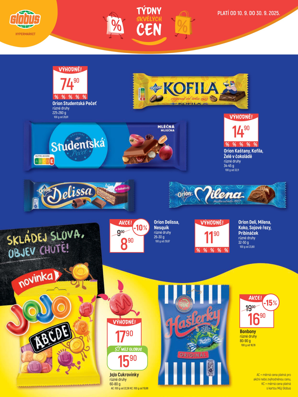 Leták Globus leták Olomouc - Týdny skvělých cen - strana 12