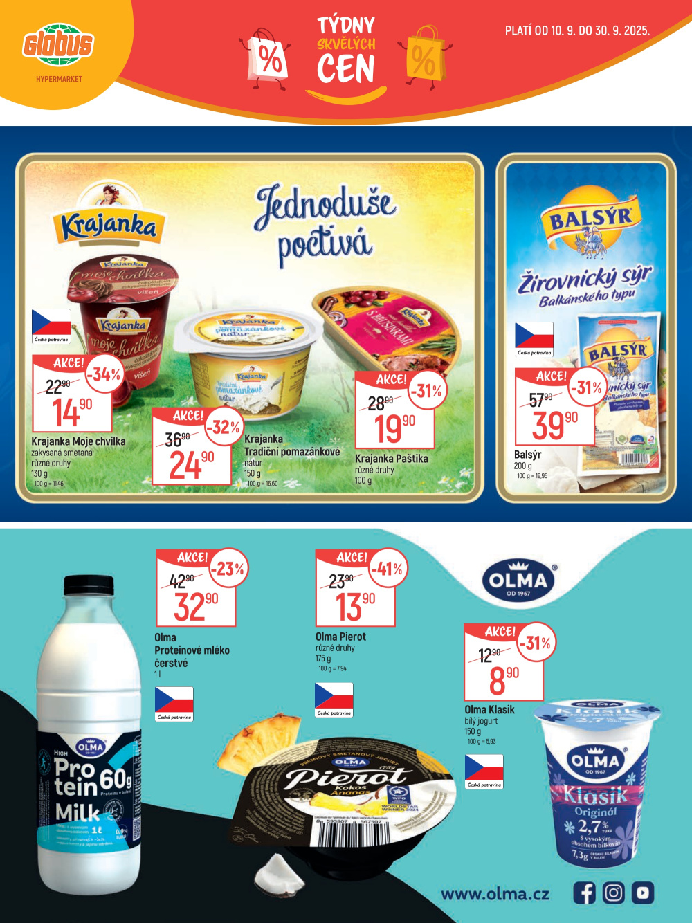 Leták Globus leták Olomouc - Týdny skvělých cen - strana 2