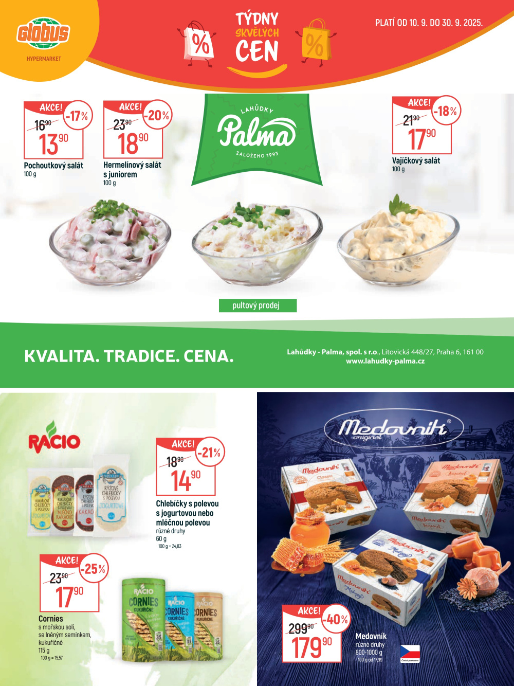 Leták Globus leták Olomouc - Týdny skvělých cen - strana 7