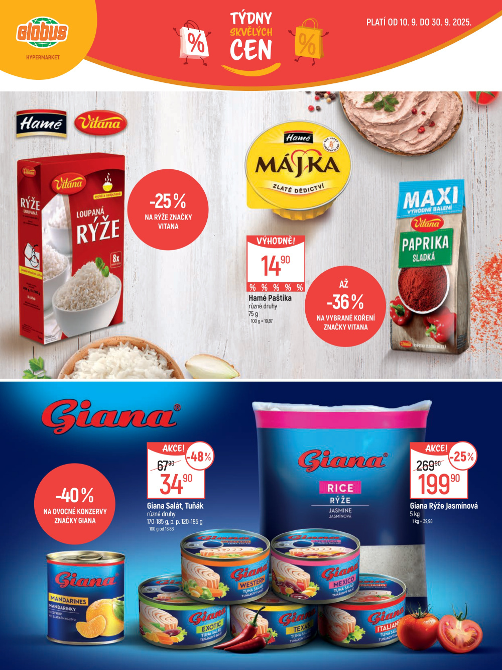Leták Globus leták Olomouc - Týdny skvělých cen - strana 9