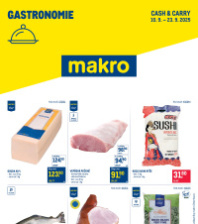 Akční leták Makro  - Gastronomie