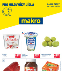 Akční leták Makro  - Potraviny