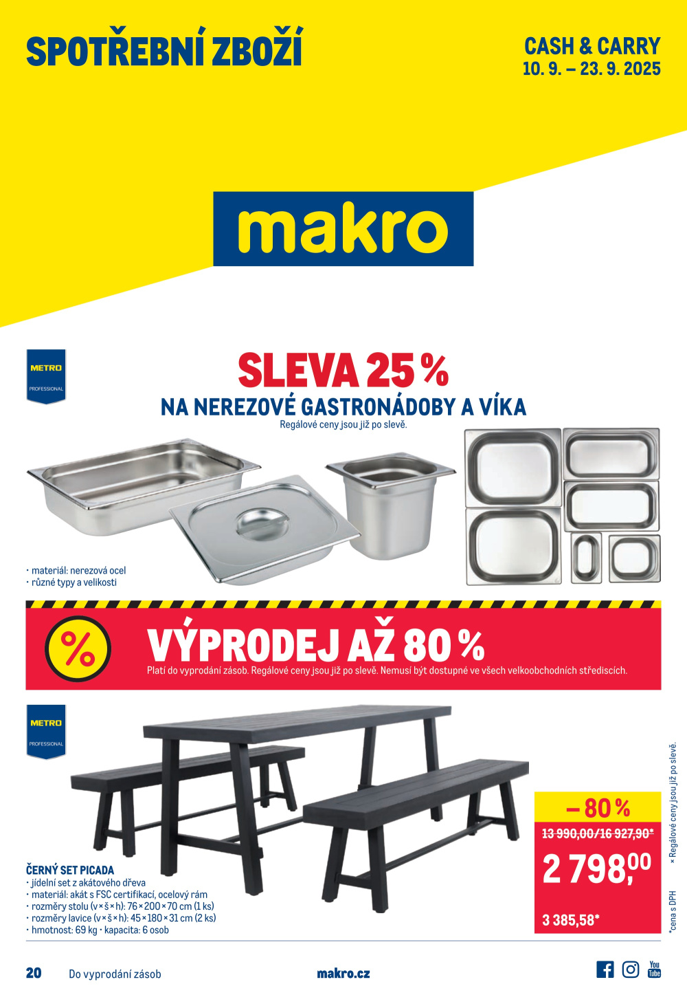 Leták Makro leták - Spotřební zboží - strana 1