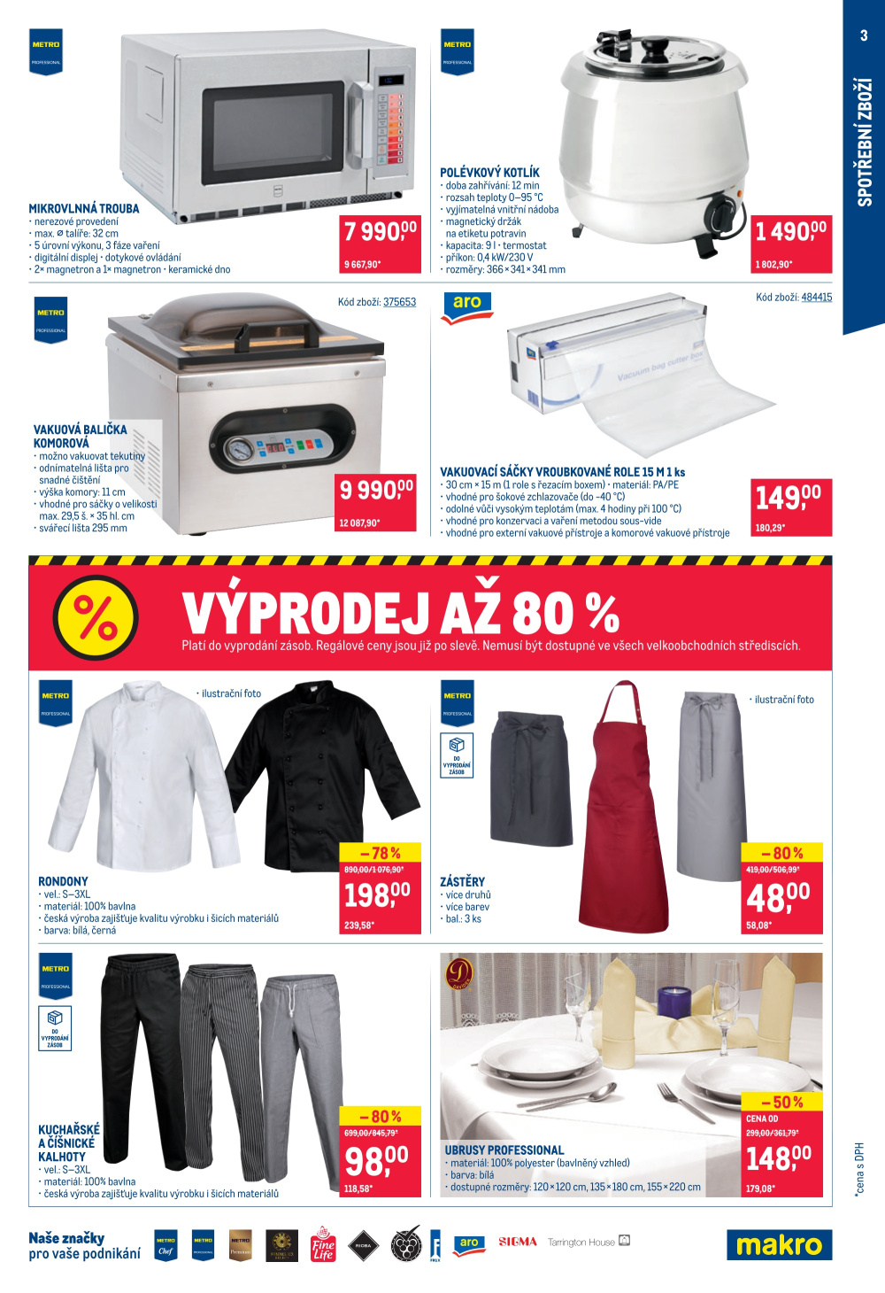 Leták Makro leták - Spotřební zboží - strana 3