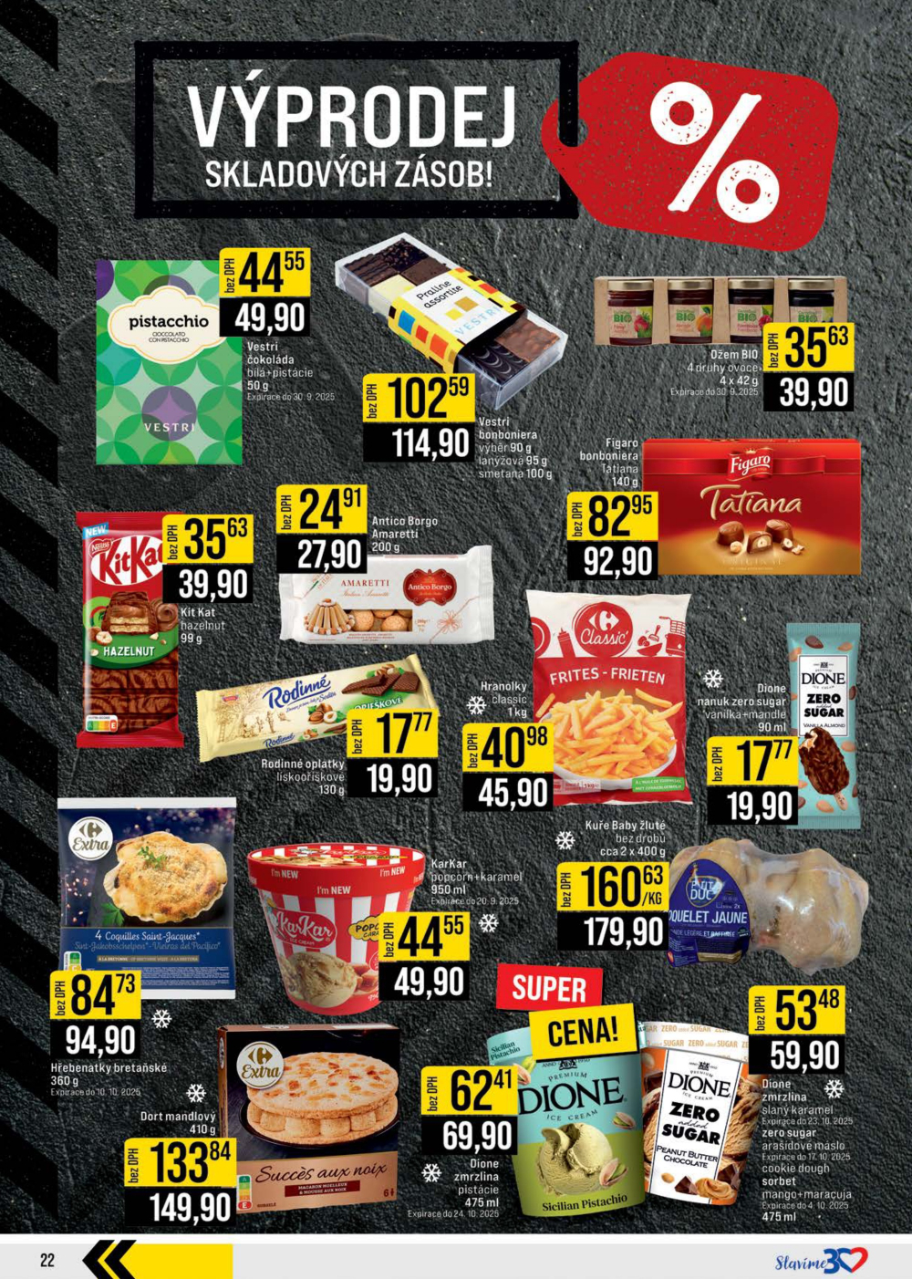 Leták JIP leták CC Cash & Carry - Brno, Ostrava, Praha, Polička, Olomouc, Karlovy Vary, Zlín, Jilemnice, Pardubice - strana 22