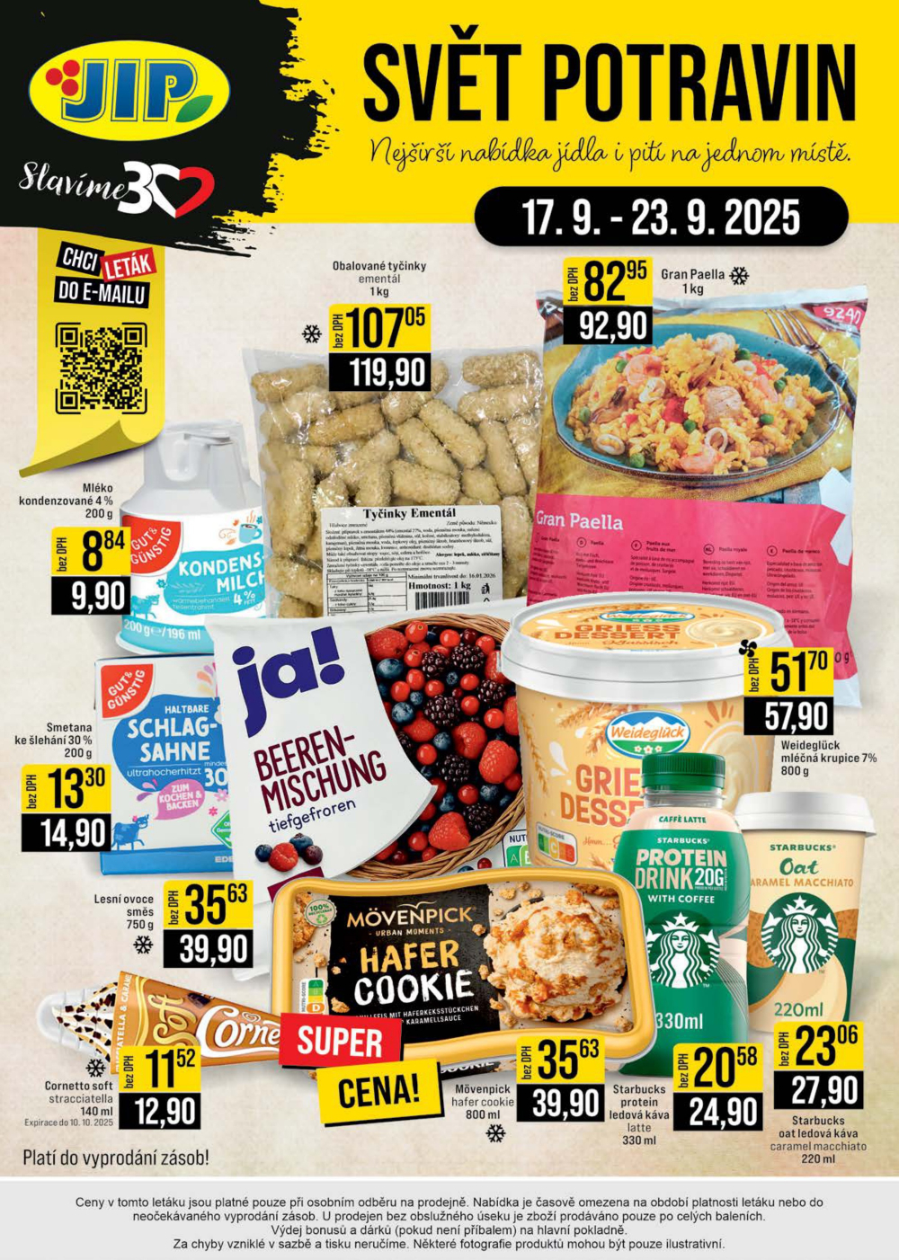 Leták JIP leták CC Cash & Carry - Brno, Ostrava, Praha, Polička, Olomouc, Karlovy Vary, Zlín, Jilemnice, Pardubice - strana 24