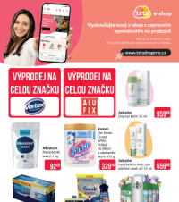 Akční leták Teta drogerie - Speciální nabídka e-shop