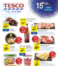 Akční leták Tesco hypermarket 