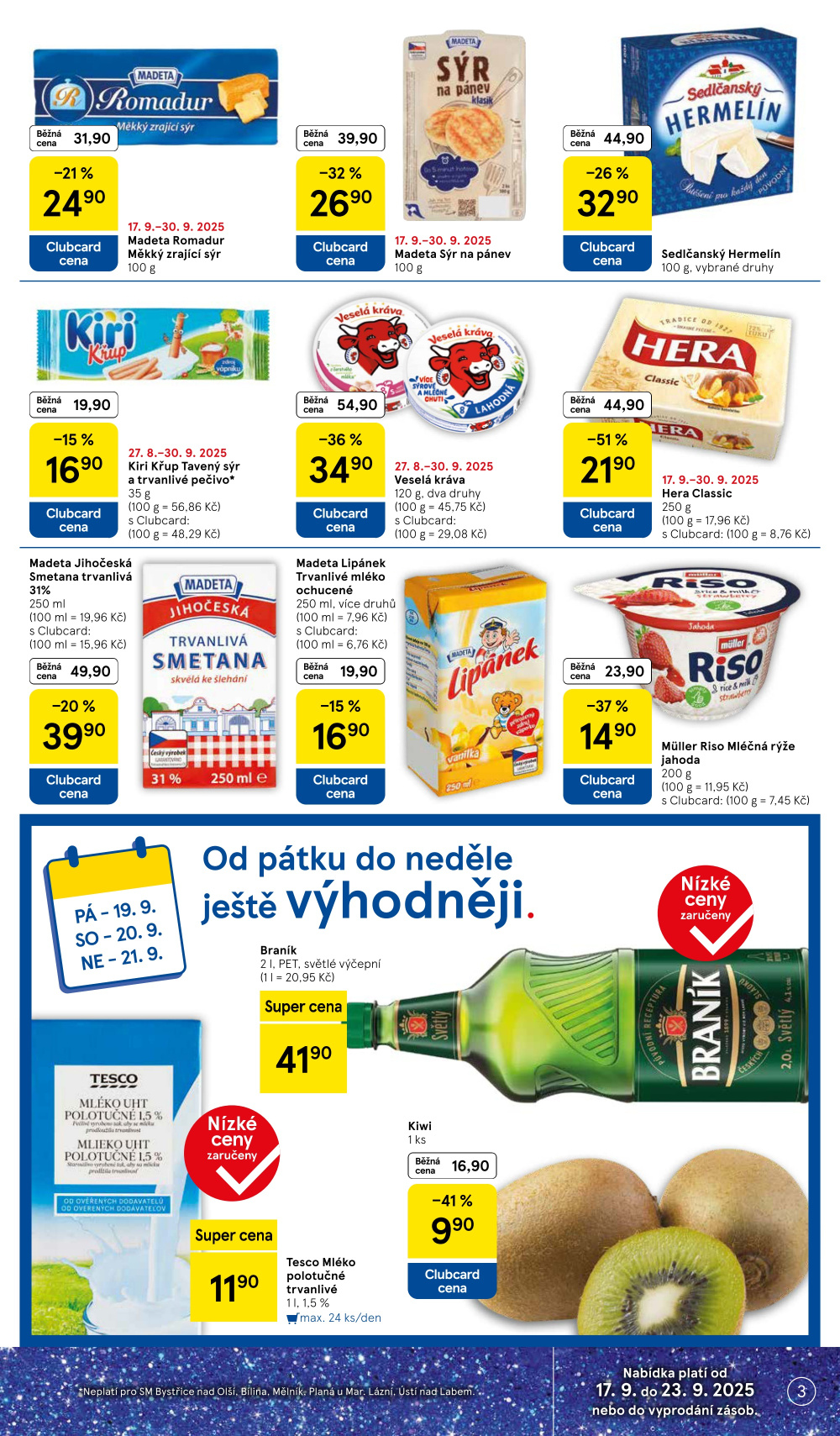 Leták Tesco supermarket leták - strana 3