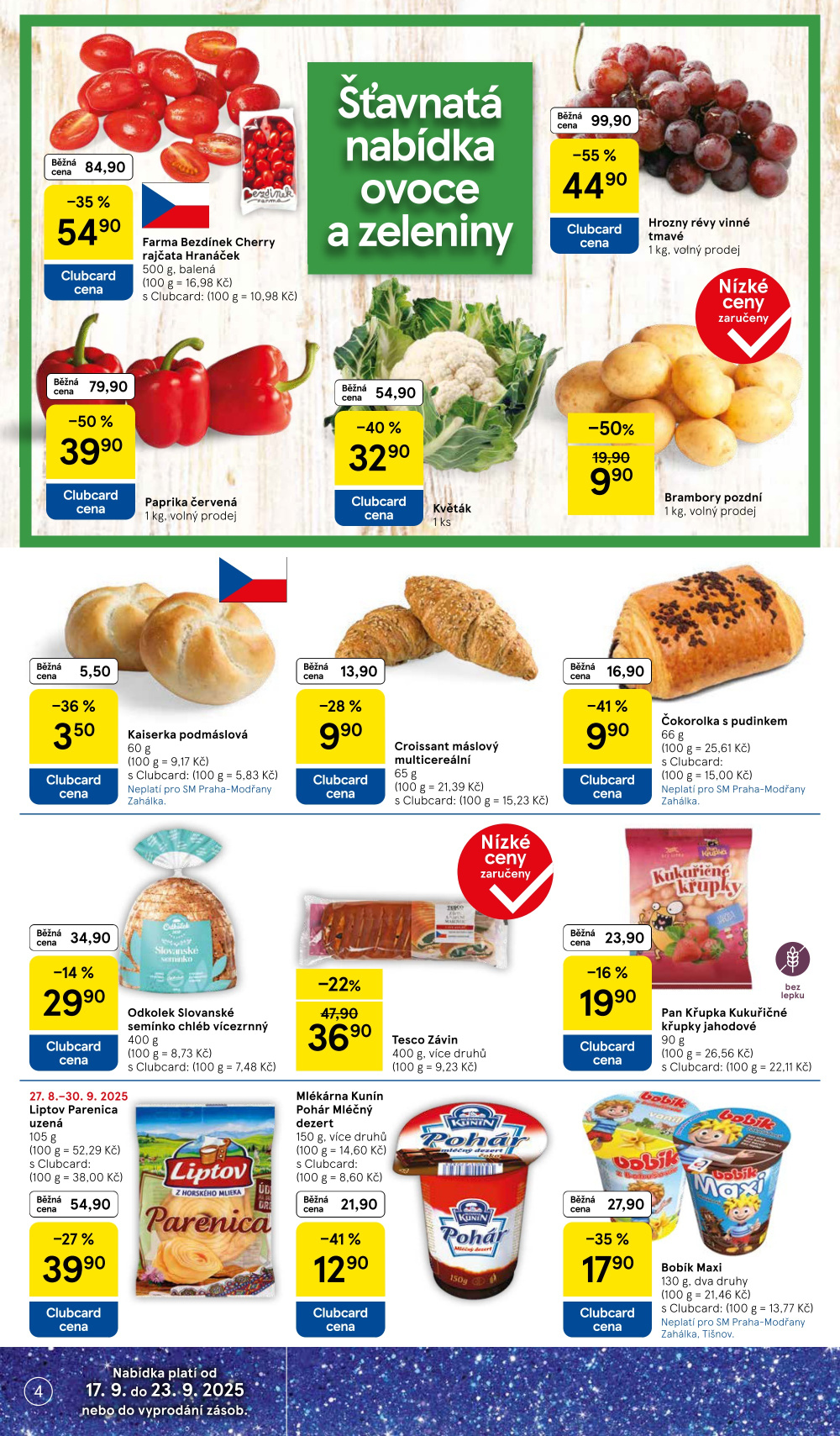 Leták Tesco supermarket leták - strana 4