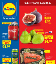 Akční leták Lidl  od čtvrtka - To nejlepší z  našich regionů