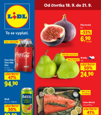 Akční leták Lidl  od čtvrtka - To nejlepší z  našich regionů