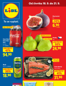 Lidl leták od čtvrtka - To nejlepší z  našich regionů