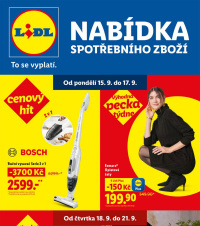 Akční leták Lidl  - Nabídka spotřebního zboží