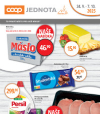 Akční leták Jednota Mikulov 