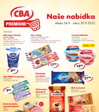 Akční leták CBA Premium 