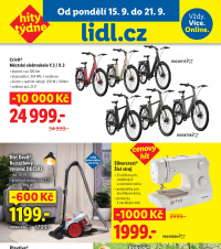 Akční leták Lidl - shop.cz  - hity týdne