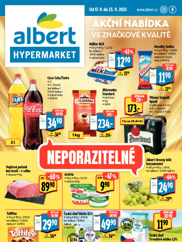Albert Hypermarket leták