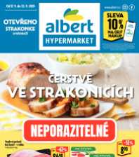 Akční leták Albert Hypermarket  - Strakonice, U nádraží