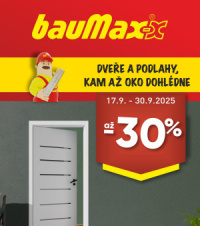 Akční leták bauMax  - Dveře a podlahy