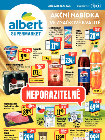 Albert Supermarket leták