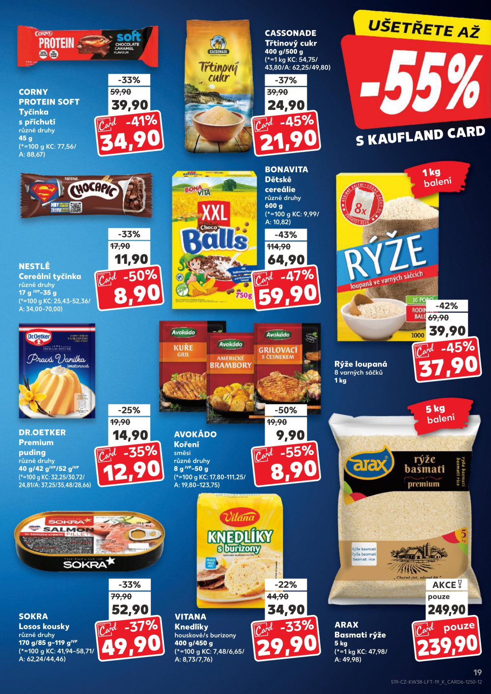 Leták Kaufland leták Ostrava - Zábřeh - strana 19