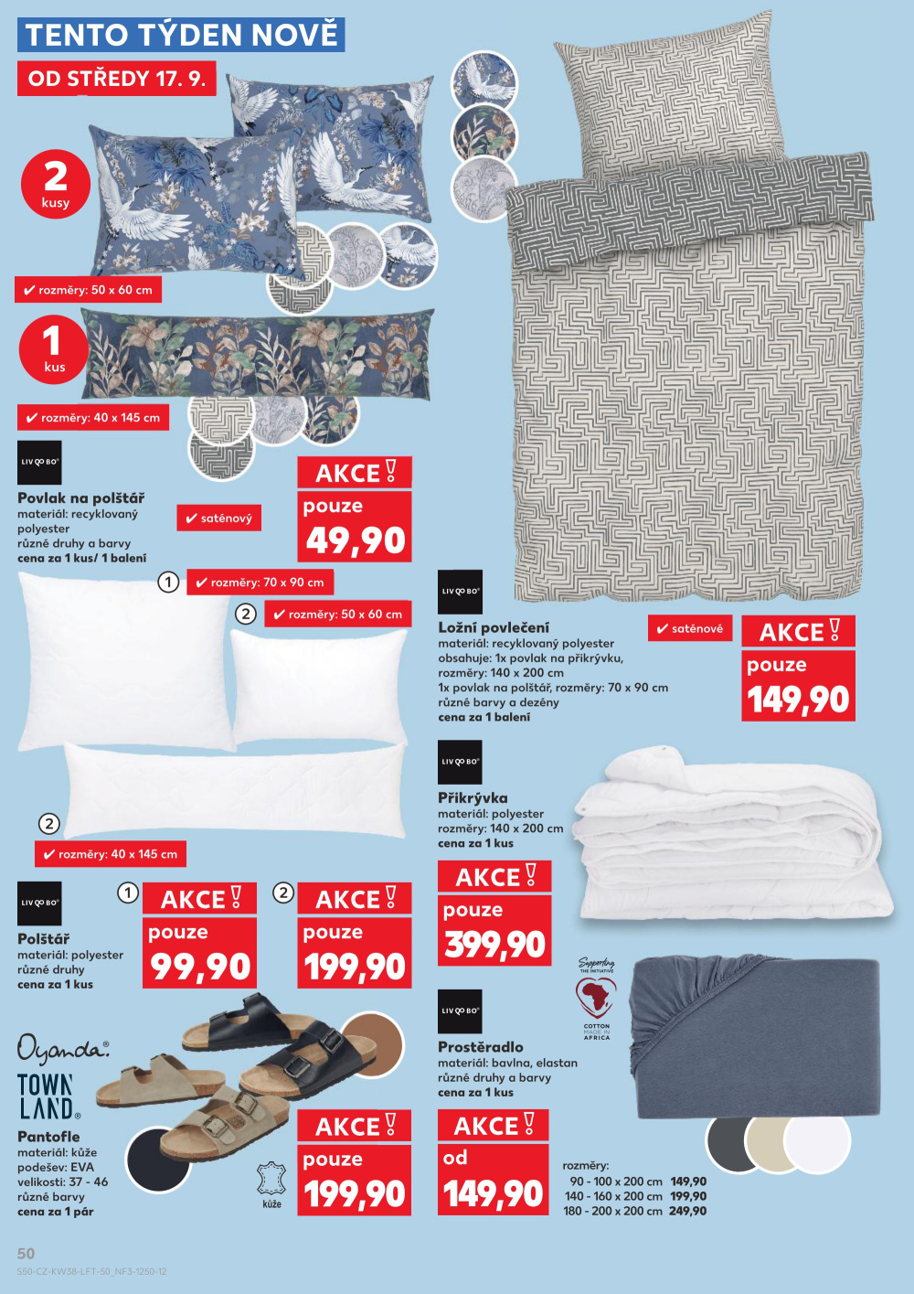 Leták Kaufland leták Ostrava - Zábřeh - strana 50