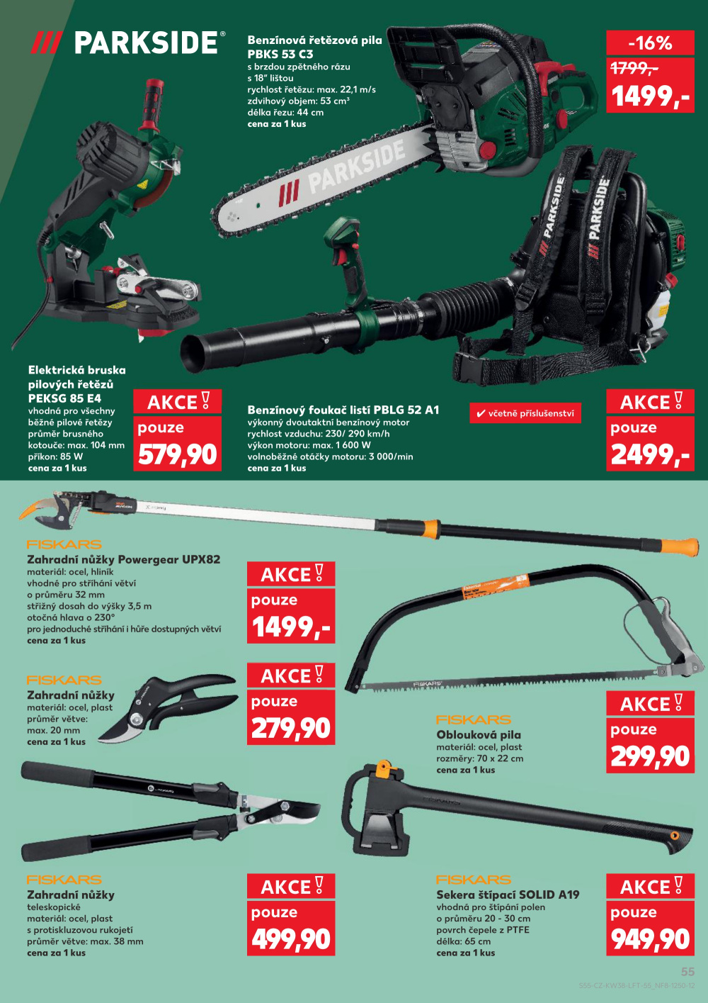 Leták Kaufland leták Ostrava - Zábřeh - strana 55