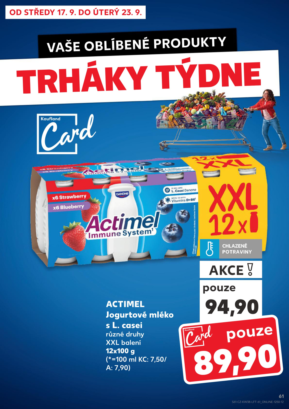 Leták Kaufland leták Ostrava - Zábřeh - strana 61