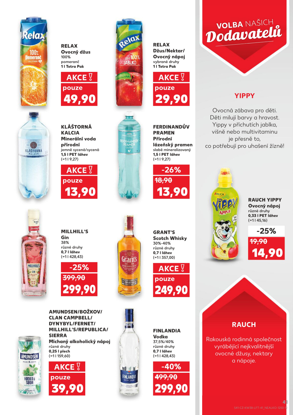 Leták Kaufland leták Ostrava - Mariánské Hory - strana 41