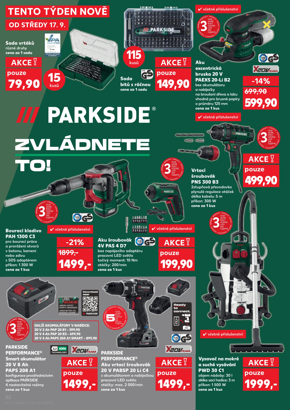 Leták Kaufland leták Ostrava - Mariánské Hory - strana 52