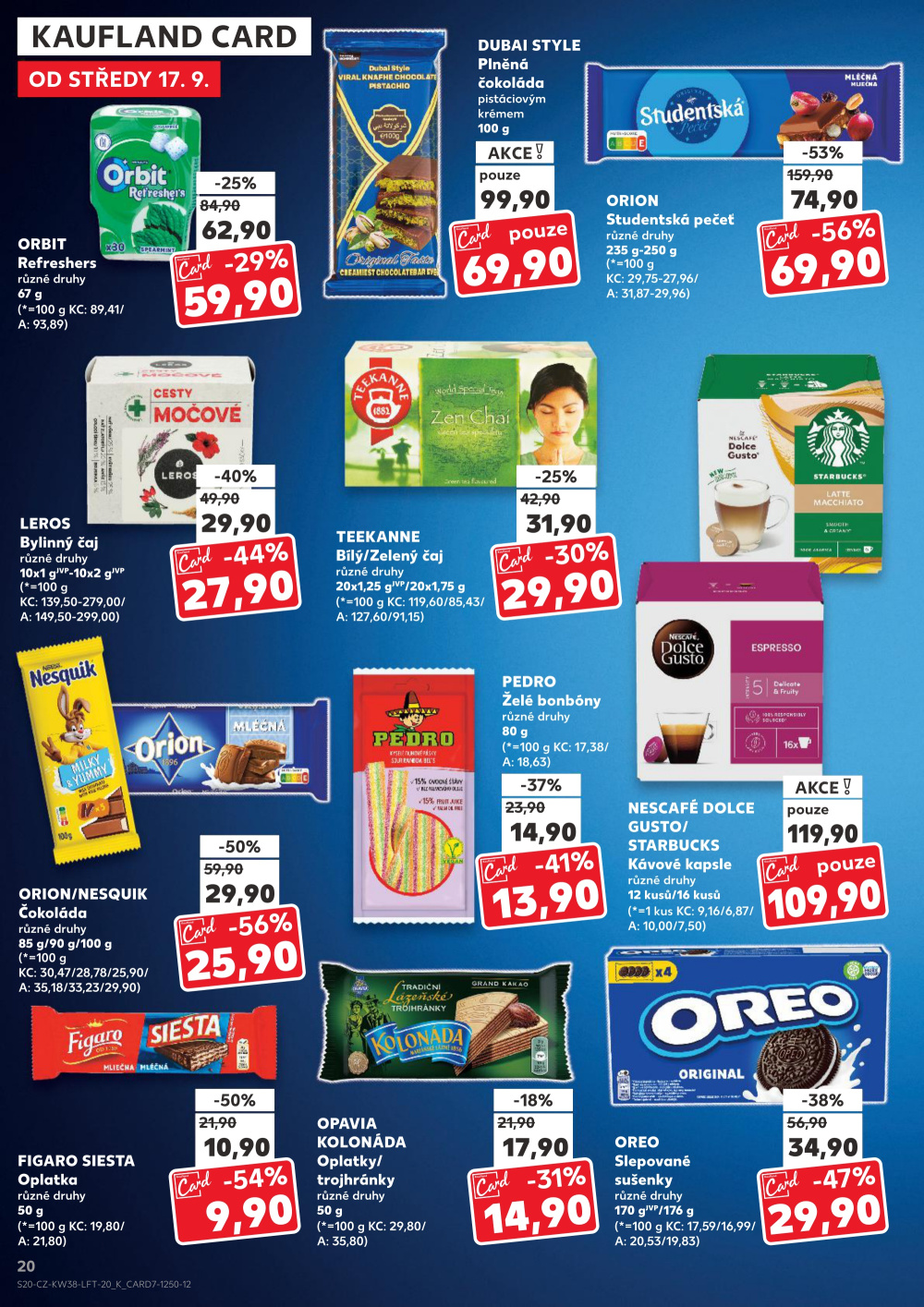 Leták Kaufland leták Rožnov pod Radhoštěm - strana 20