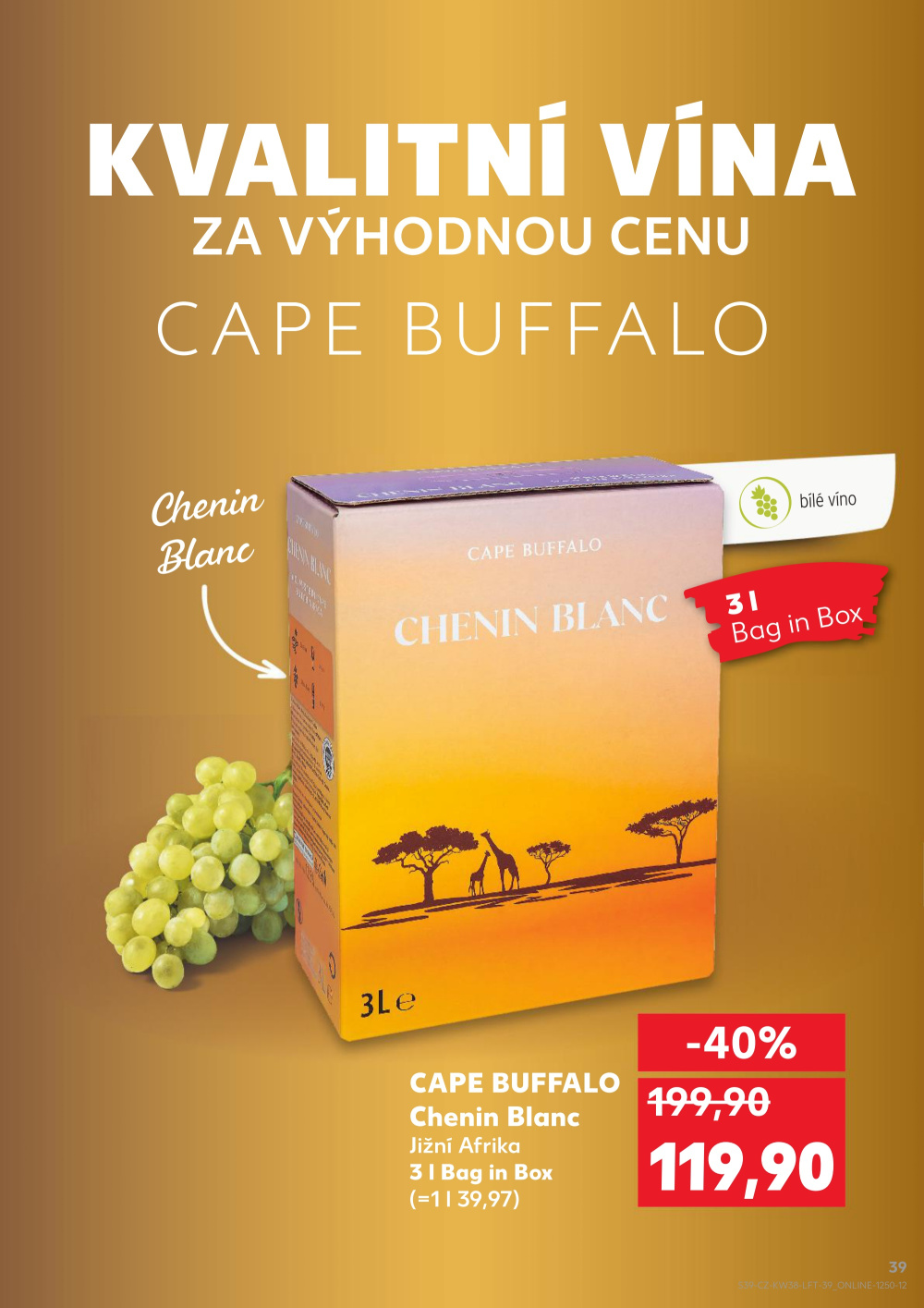 Leták Kaufland leták Rožnov pod Radhoštěm - strana 39