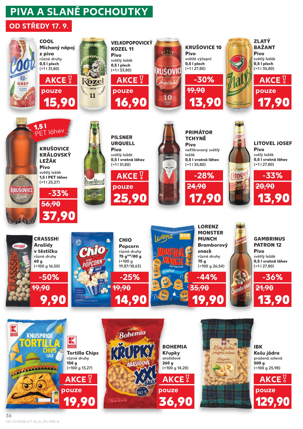 Leták Kaufland leták Nový Jičín - strana 36