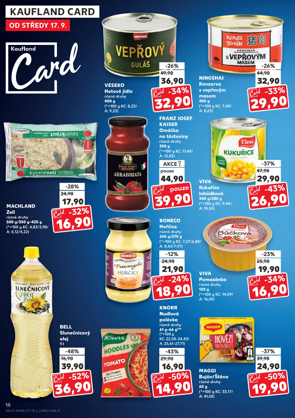 Leták Kaufland leták Ostrava - Poruba - strana 18