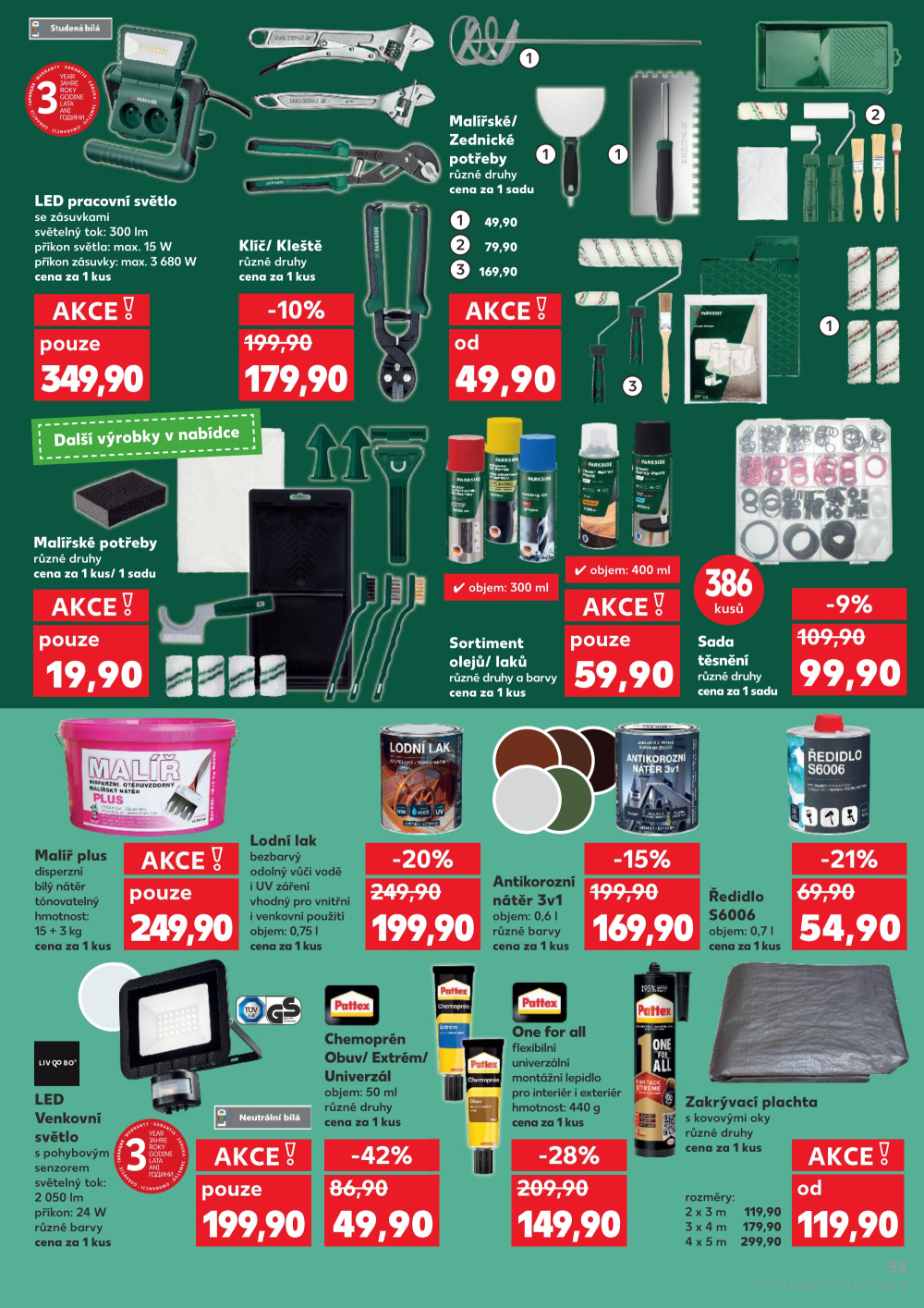 Leták Kaufland leták Ostrava - Poruba - strana 53