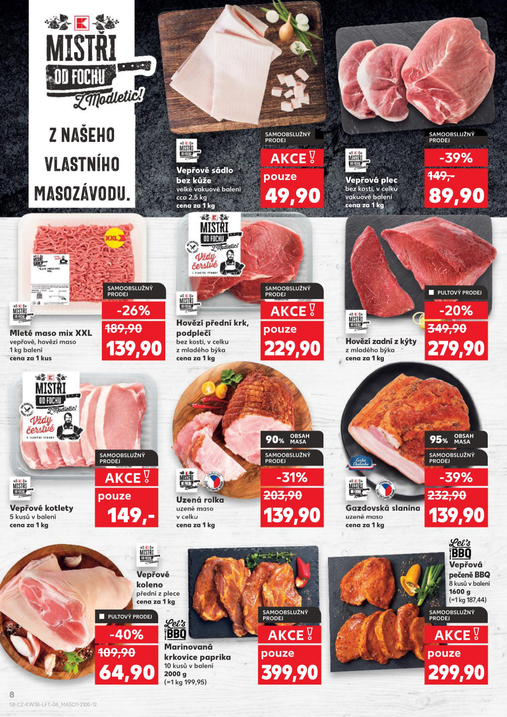 Leták Kaufland leták Ostrava - Poruba - strana 8